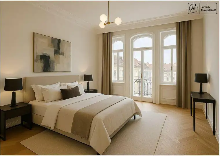 RARITÄT! Altbau-Ikone in Bestlage: Top-saniert, elegant ausgestattet - 2 Balkone! Beim Augartenpark &amp; Nähe TU! Förderung!