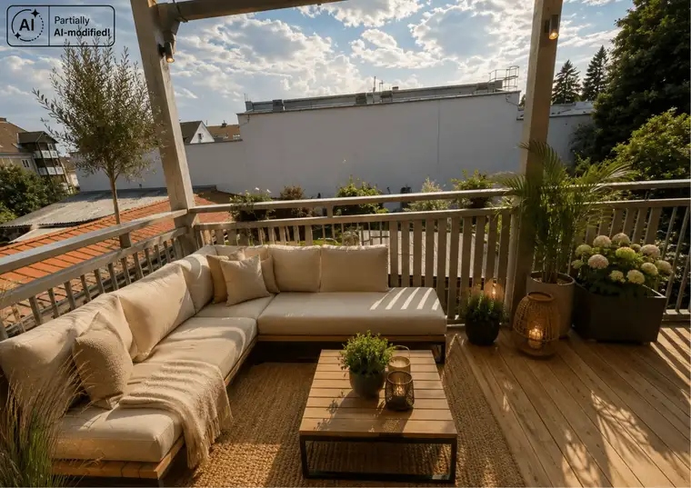 Stilvoll sanierte Altbauwohnung mit großem Balkon zwischen FH-Joanneum, LKH II und Schloss Eggenberg!!