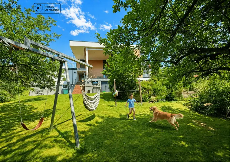 Baumeisterhaus mit Panoramablick - ein Zuhause, das mehr kann! Moderne Technik trifft private Wohlfühlmomente in Sackgassenlage! Blick über das Raabtal