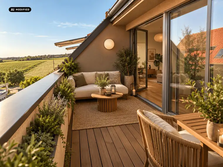 Penthousecharakter - modern &amp; edel -Loggia - Klimaanlage - Carport - Wohnbauförderung!