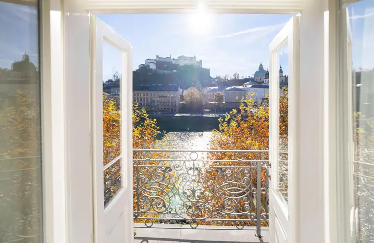 Einzigartige Kaivilla in spektakulärer Lage der Stadt Salzburg