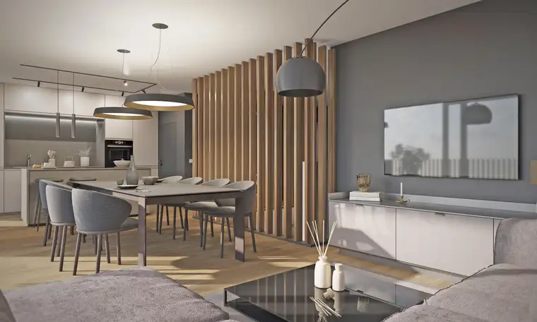 Balkonwohnung zwischen Rückzug und Urbanität - TOP 03