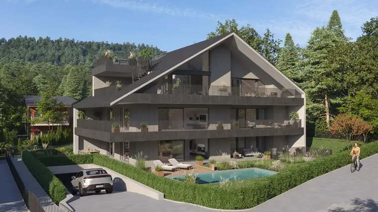 Zweitwohnsitz-Möglichkeit! Großzügige Garten-Wohnung mit Pool, vor den Toren der Festspielstadt Salzburg