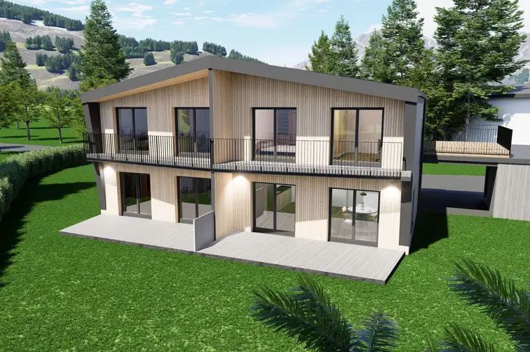 NEUBAUPROJEKT - Doppelhaus in sonniger und zentraler Lage in Saalfelden