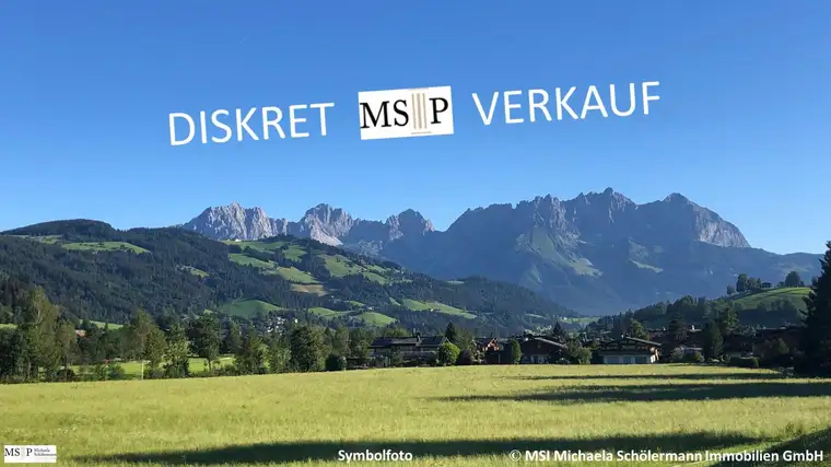 Reith bei Kitzbühel: Top Baugrundstück in absoluter Ruhelage mit Kaiserblick