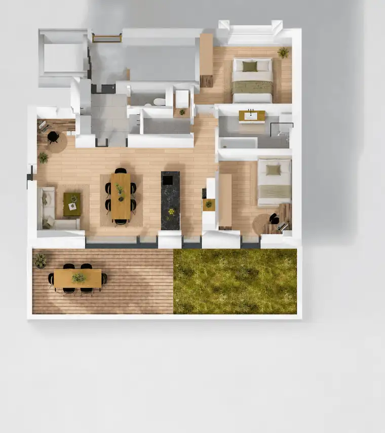 (Verkauft) Penthousewohnung 85 m² mit Terrasse ab Herbst 2027