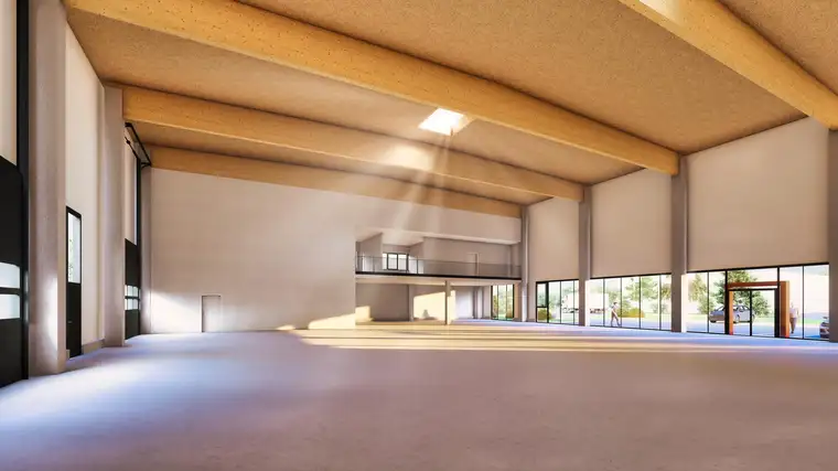 Mietfläche zur Nutzung als Showroom, Lager, Werkstätte, Büro, etc. in Asten