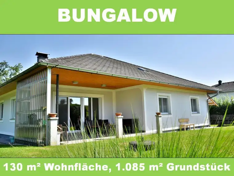 Vollunterkellerter Bungalow mit großem sonnigen Grundstück