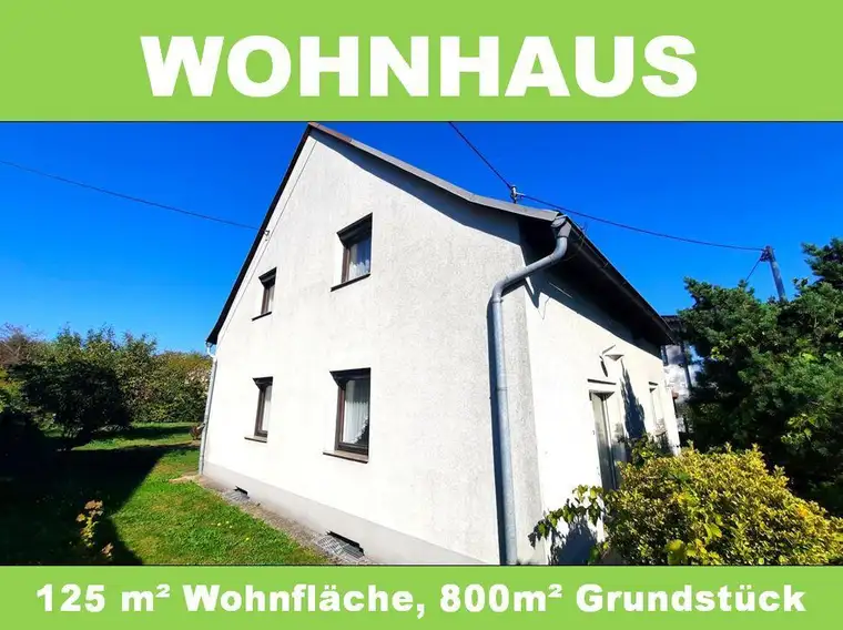 Wohnhaus mit sonnigem Grundstück in ruhiger Siedlungslage