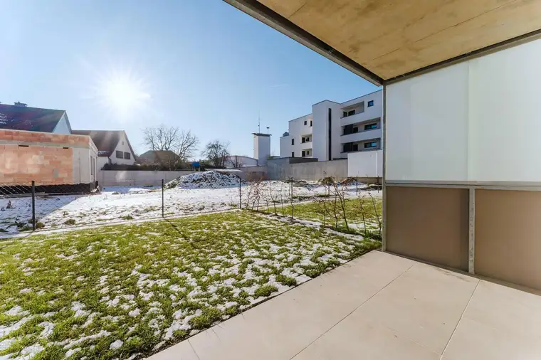 2-Zimmer-Wohnung mit Eigengarten - KAUFEN anstatt Geld verschenken - Erstbezug