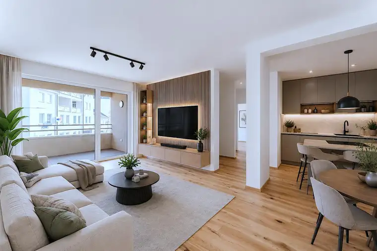 3-Zimmer - ausgezeichnete Aufteilung - NEUBAU - bezugsfertig - optional Dachgarten