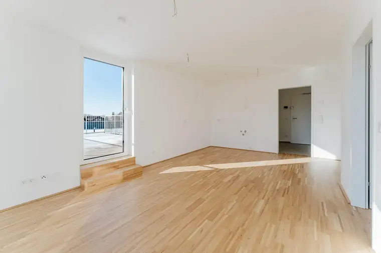 Quadratmeterpreis NUR ca. € 3.500 !! 2-Zimmer-Wohnung mit DACHTERRASSE - LEISTBARES WOHNEN - Barockstadt SCHÄRDING