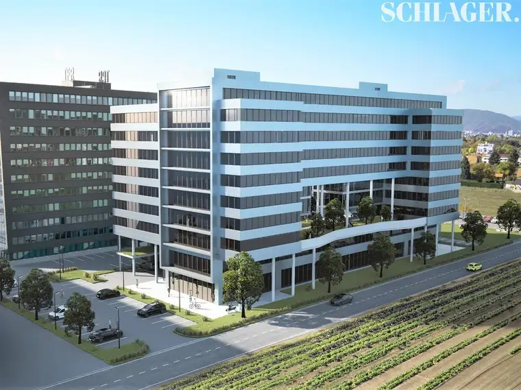 Moderne Geschäftsflächen im "Technopark Raaba"