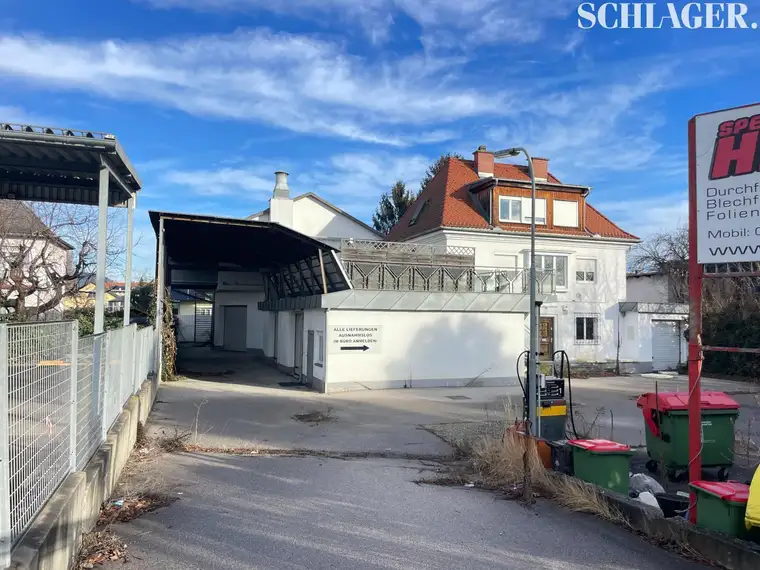 Betriebsobjekt mit Werkstatt, Büro und Wohnung