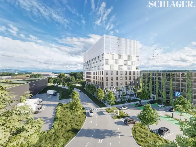 Großzügige Einheiten im "Business Village Styria"