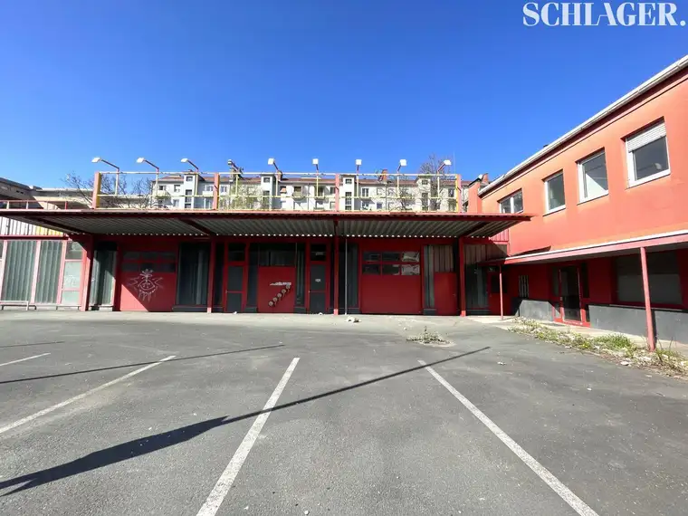 Lagerfläche mit Büro in Bahnhofsnähe