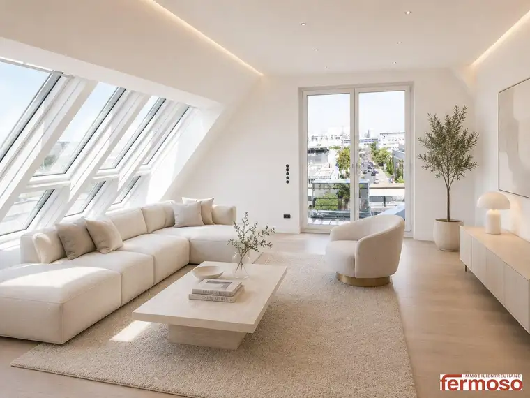 DACHGESCHOSS-TRAUM MIT GROSSER TERRASSE – 3 ZIMMER | 104,53 m² | DONAUNÄHE