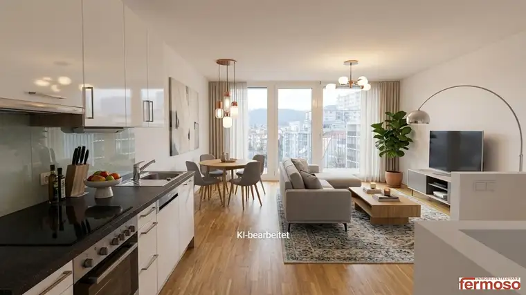 Stilvolle 3-Zimmer-Maisonettewohnung mit Loggia – Wohnen auf zwei Ebenen