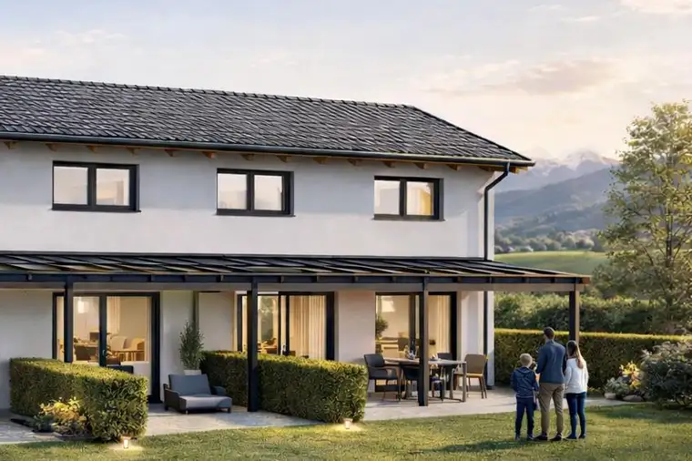 NEU! – Premium-Mittel-Reihenhaus in Bestlage von Maishofen