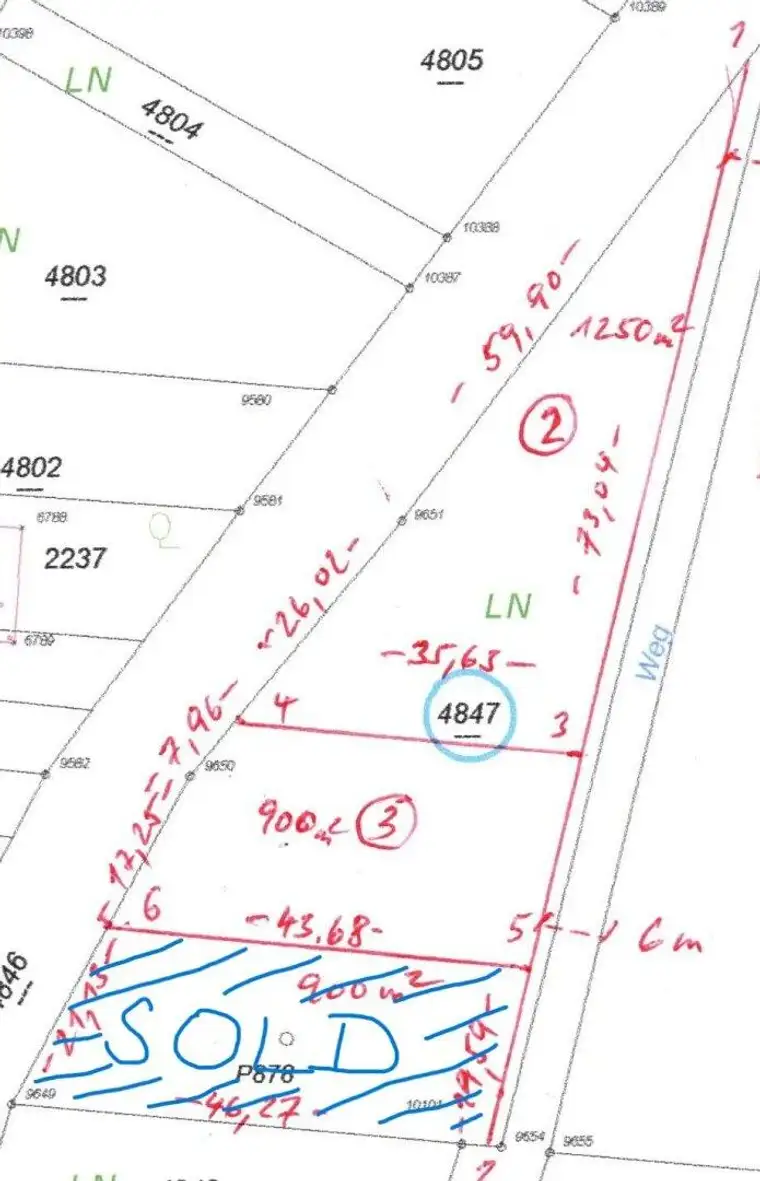 Grundstück(e) im Ort um € 28,- per m² - Bei der Weinidylle am Csaterberg