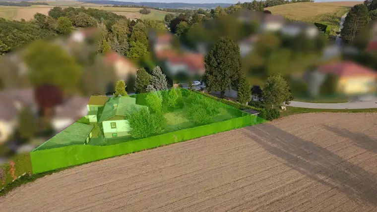 Großes Baugrundstück mit beziehbarem Einfamilienhaus und vielseitigem Potenzial im Weinviertel
