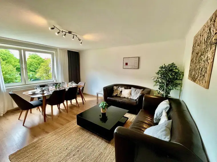 5 Zimmer Wohnung - möbliert - bis 9 Personen Kurzzeitmiete - all incl. ab 1 Monat bis 3 Jahre