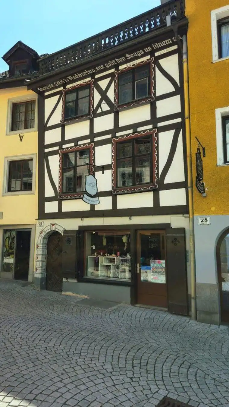 Urbanes Wohnen in der Altstadt von Feldkirch – Haus mit Charme 140m2 - teilmöbiliert - in Top-Lage!