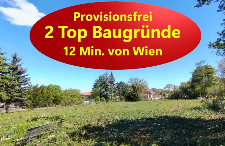 2 leistbare Top-Baugründe 564m² / 617 m²