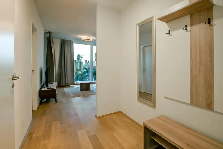 Vienna 22 Donauzentrum 2 vollmöbliert Zimmer mit schönen Aussicht 143