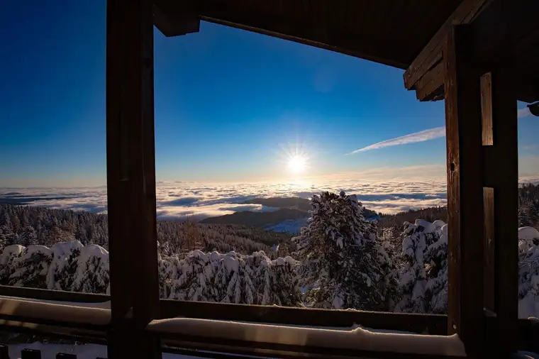 Almhaus auf der Hochrindl in bester Aussichtslage auf 1.560m mit Pistenzugang