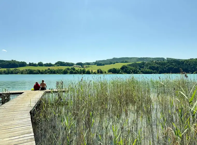 TRAUMHAFT – 2-Zi-Wohnapartment mit eigenem Badegrund direkt am Mattsee!