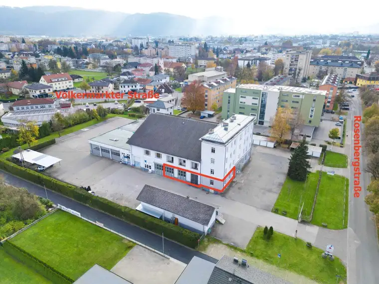 Vielseitige Gewerbeimmobilie in Klagenfurt – Flexible Flächen für Büro, Produktion und Lager mit großzügigen Parkmöglichkeiten!