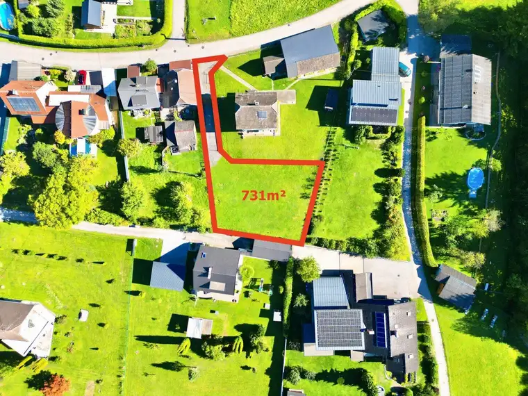 Traumhaftes, ebenes Baugrundstück (731 m²) in St. Michael am Zollfeld – bestandsfrei, mit privater Zufahrt und Rundumblick
