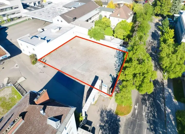 Gewerbegrundstück in Klagenfurt zur Miete – 1.202 m² befestigte Lager- und Abstellfläche mit LKW-Zufahrt