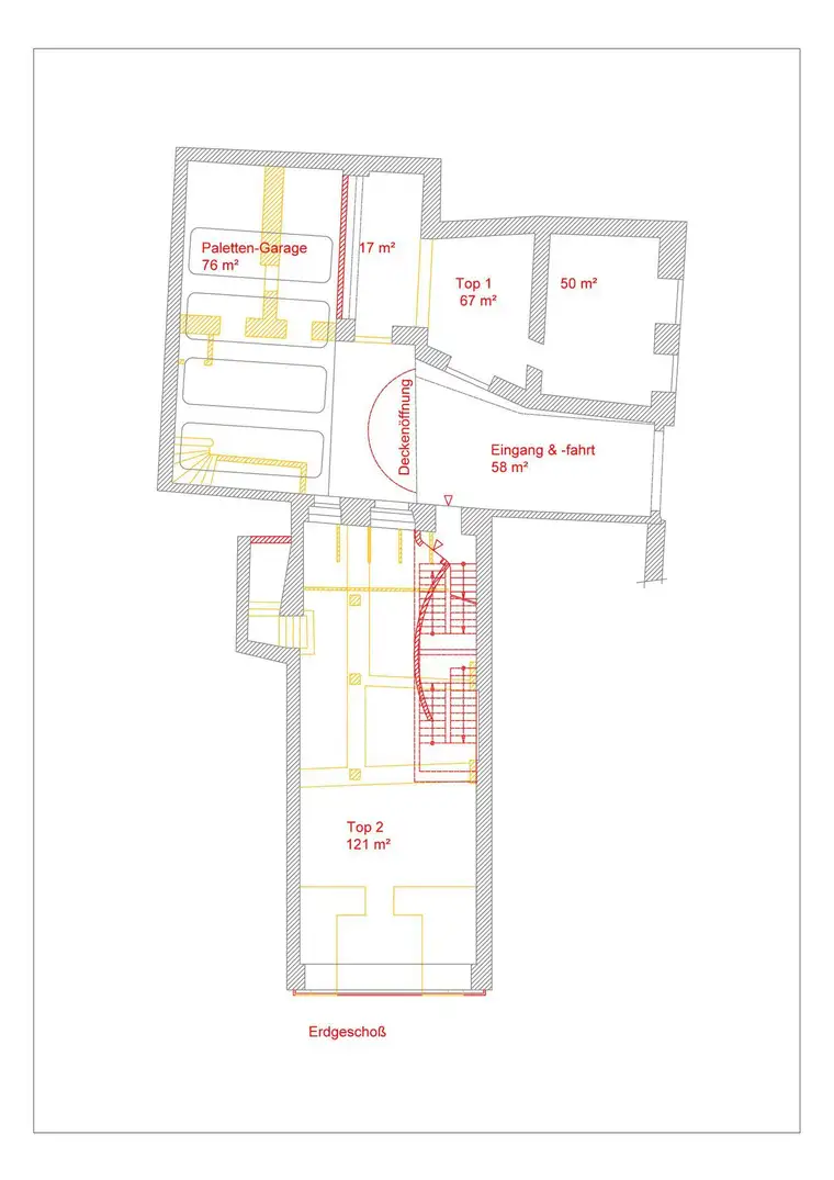 Stadthaus inklusive innovativer Projektstudie für neue Nutzung