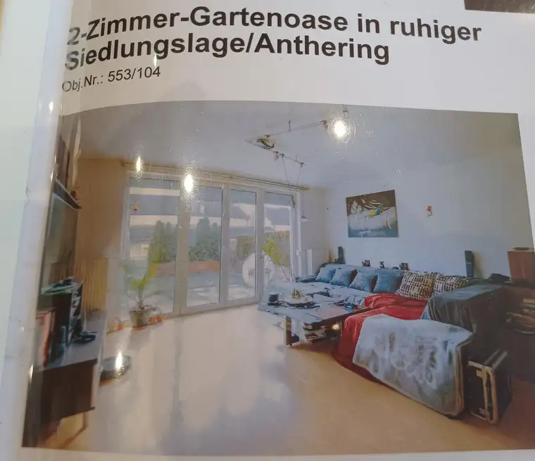 2-Zimmer-Gartenwohnung in Siedlungslage Anthering