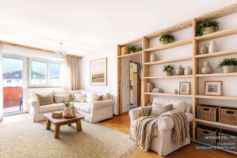 SONNIGE 3-ZIMMER-WOHNUNG MIT BALKON UND BERGBLICK IN GOLLING AN DER SALZACH