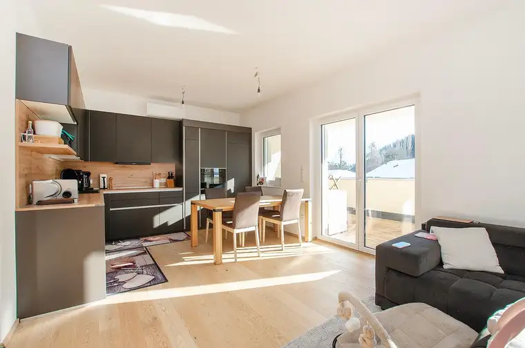 RARITÄT: Nur 4 Wohneinheiten – Moderne 3-Zimmer-Wohnung mit großem, überdachtem Südwest-Balkon