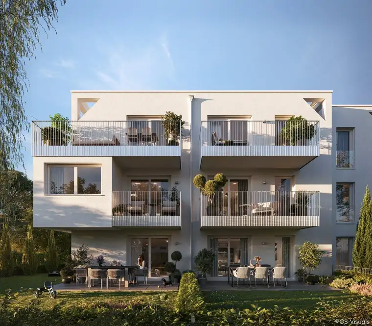 Exklusive Erstbezugswohnung mit zwei Balkone an der Alten Donau
