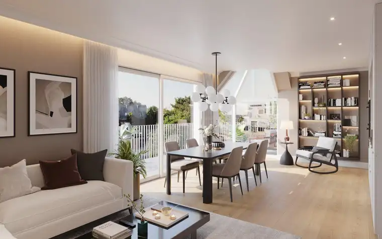 Moderne Erstbezug Neubauwohnung mit Balkon an der Alten Donau