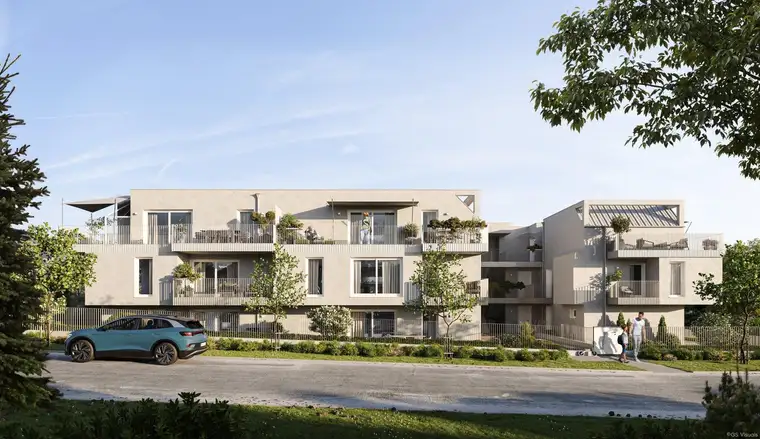 Moderne Erstbezug Neubauwohnung mit Balkon an der Alten Donau