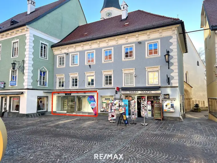 Top-Lage am Hauptplatz in Sankt Veit - 52 m² Geschäftsfläche zu vermieten