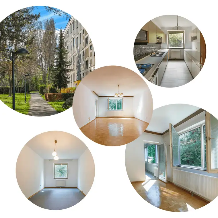 Geräumige 3-Zimmer-Wohnung mit Loggia &amp; Grünblick – provisionsfrei, gut angebunden und sofort verfügbar!