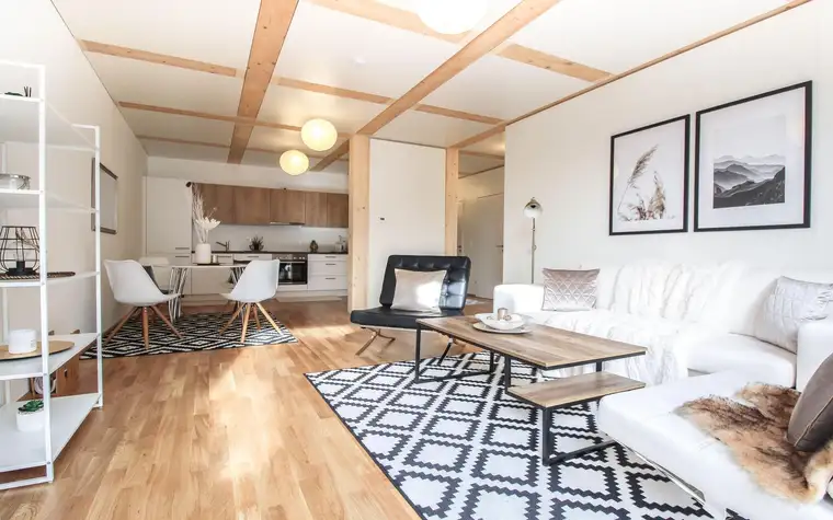 Lichtdurchflutete 3-Zimmer-Wohnung mit Garten | Top Ausstattung inkl. Küche | nachhaltig &amp; modern 