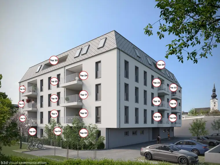 Terrassenwohnung Top 09 - Neubauprojekt "STADTHAUS D2" Kirchdorf - Baubeginn erfolgt