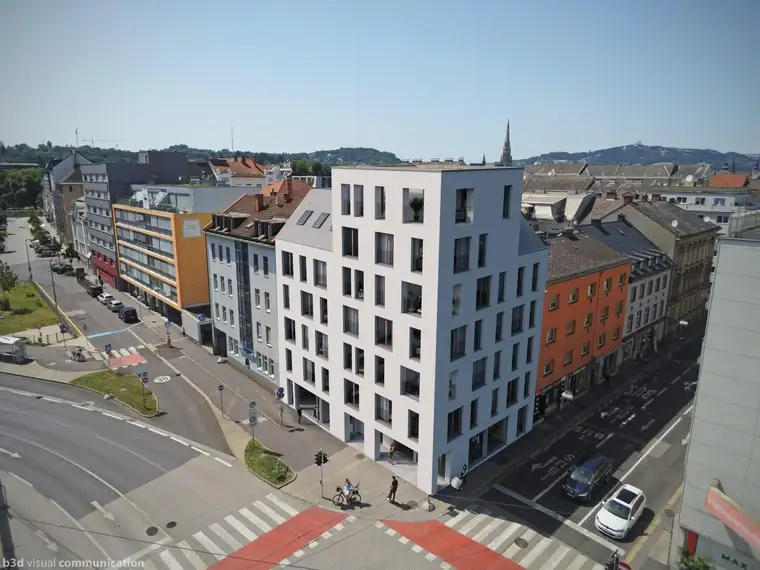 Gewerbeeinheit Top G02 - Neubauprojekt "LICHTBLICK - Linz"