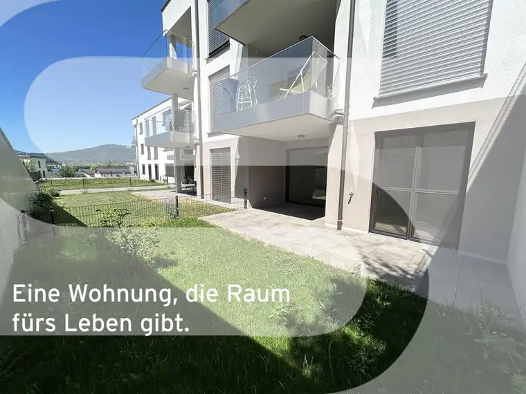 Exklusive 2 Zimmer Gartenwohnung in Gmunden | absolut neuwertig | Seeblick