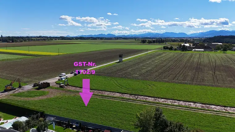 Eben, sonnig, südseitig, top Baugrund in ruhiger Siedlungslage | Steinerkirchen Frohnhofen | GST-Nr. 1102/9