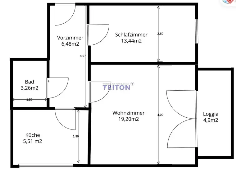 Gemütliche 2-Zimmer-Wohnung für Singles oder Paare im 18. Bezirk