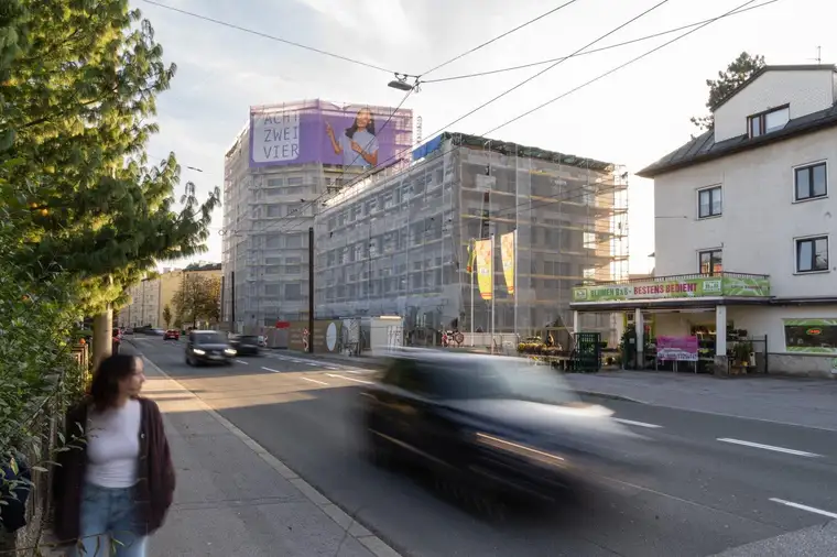 ACHT ZWEI VIER - Neuer Stadtraum in Salzburg